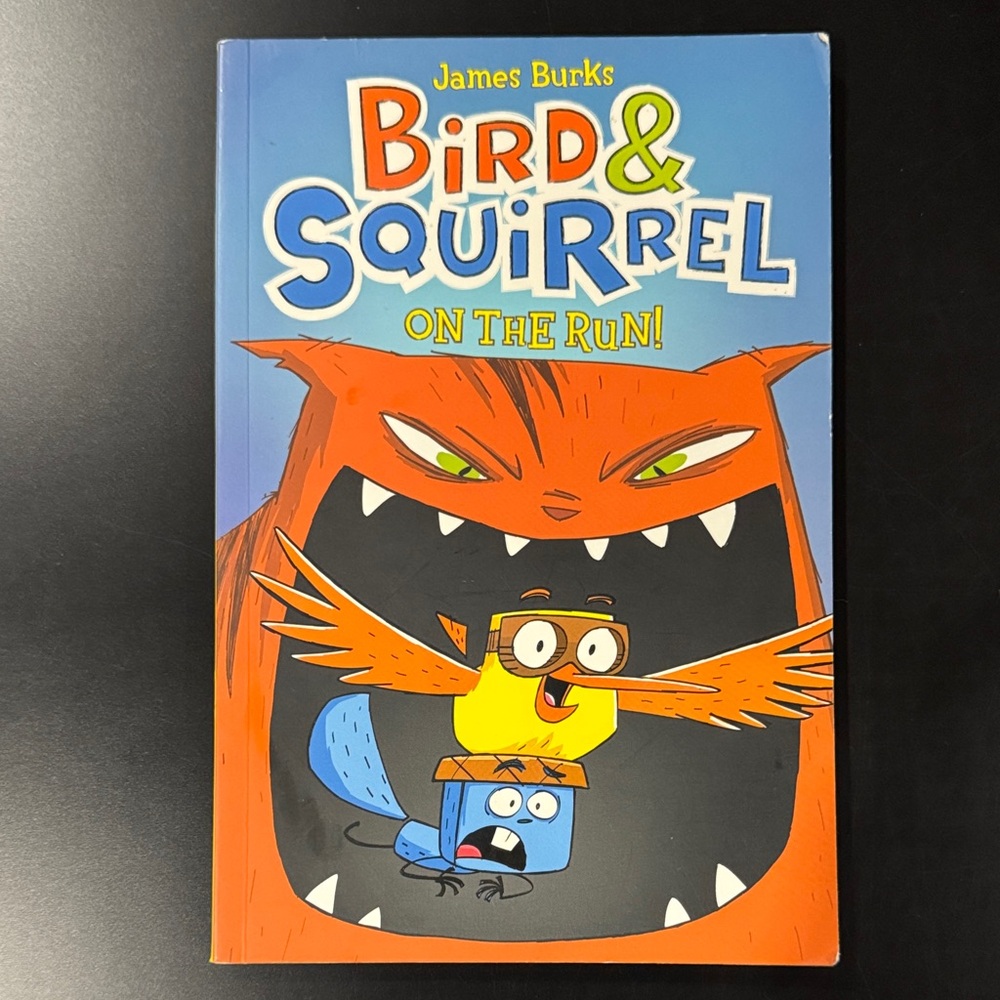 Bird & Squirrel #1: On the Run! - Scholastic Graphix Graphic Novel